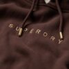 Luxe Metallic Logo Kapuzenpullover-Kleid Luxe Metallic Logo Kapuzenpullover-Kleid