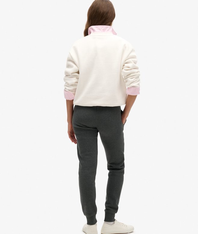Luxe Metallic Logo Slim Jogginghosen Luxe Metallic Logo Slim Jogginghosen