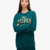 Luxe Metallic Logo Sweatkleid Luxe Metallic Logo Sweatkleid