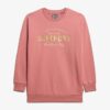 Luxe Metallic Logo Sweatkleid Luxe Metallic Logo Sweatkleid