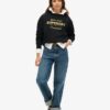 Luxe Metallic Logo Sweatshirt Luxe Metallic Logo Sweatshirt