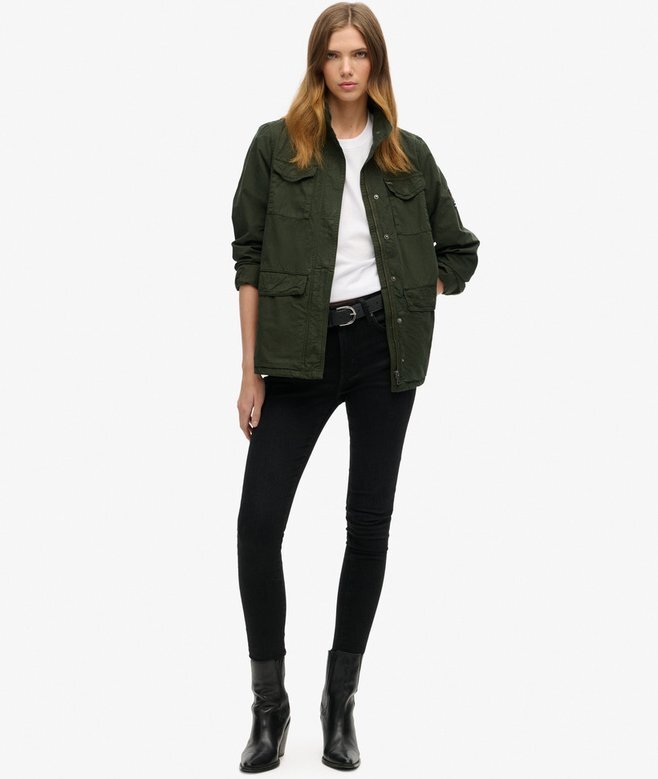 M65 Militärjacke mit Verzierungen M65 Militärjacke mit Verzierungen