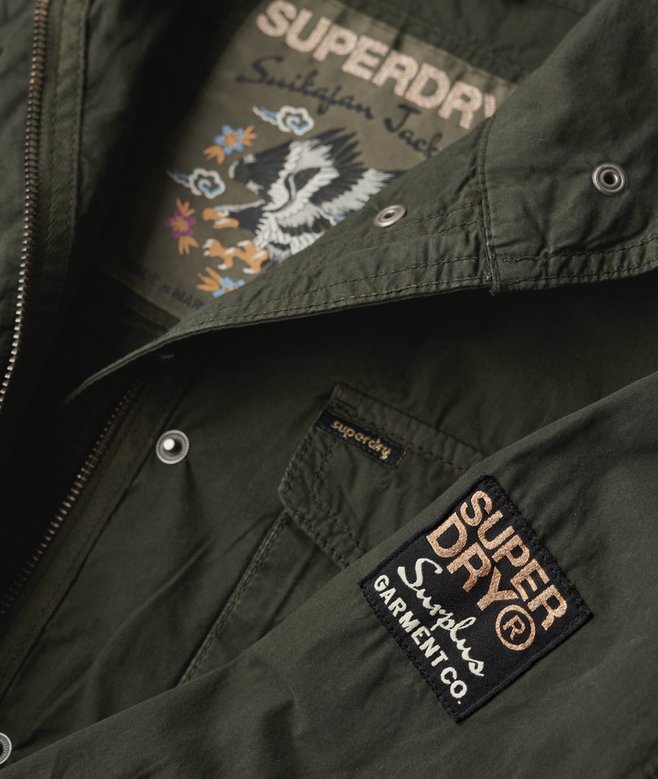 M65 Militärjacke mit Verzierungen M65 Militärjacke mit Verzierungen