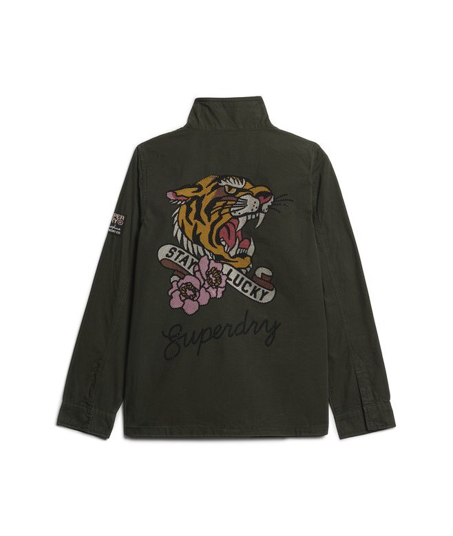 M65 Militärjacke mit Verzierungen M65 Militärjacke mit Verzierungen