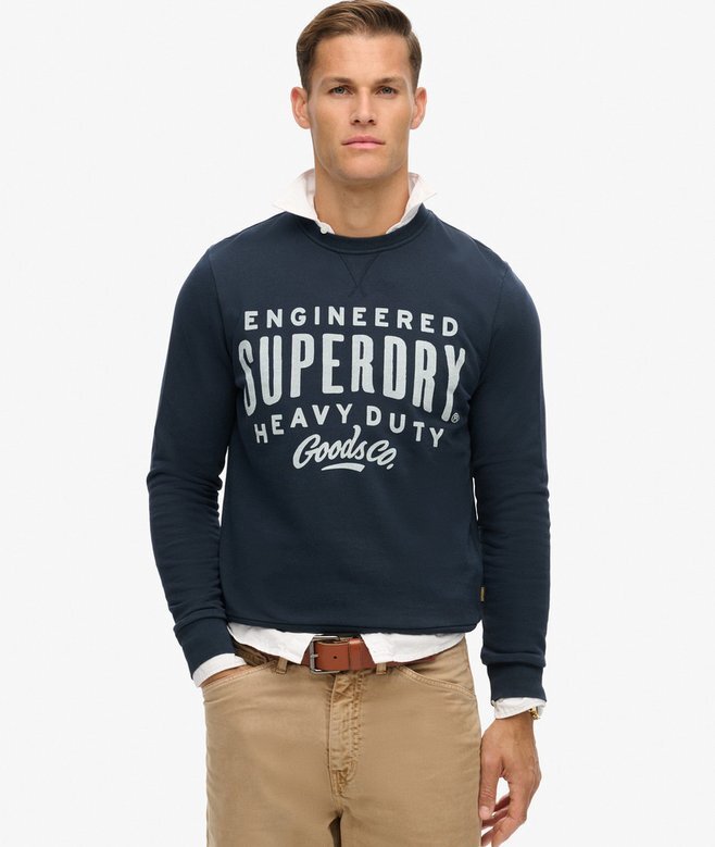 Machined Goods Workwear Crew-Sweatshirt Machined Goods Workwear Crew-Sweatshirt