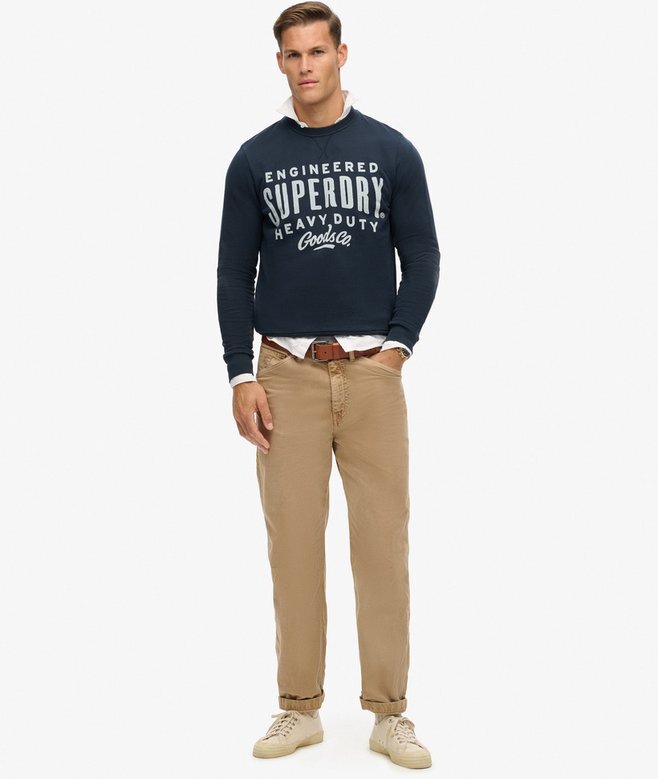 Machined Goods Workwear Crew-Sweatshirt Machined Goods Workwear Crew-Sweatshirt