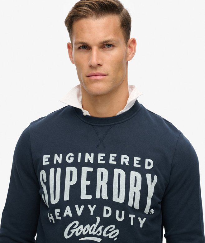 Machined Goods Workwear Crew-Sweatshirt Machined Goods Workwear Crew-Sweatshirt