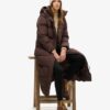 Maxi-Puffer-Mantel mit Kapuze Maxi-Puffer-Mantel mit Kapuze