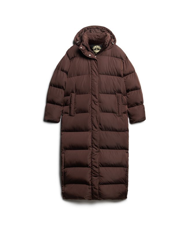 Maxi-Puffer-Mantel mit Kapuze Maxi-Puffer-Mantel mit Kapuze