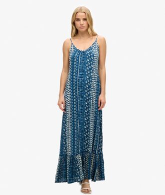 Maxi-Strand-Cami-Kleid