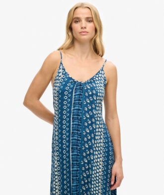 Maxi-Strand-Cami-Kleid