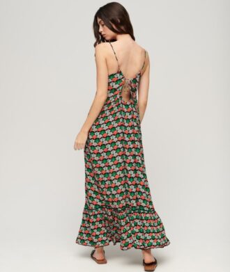 Maxi-Strand-Cami-Kleid