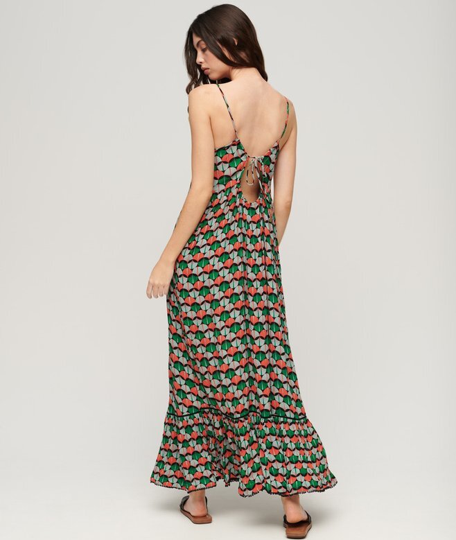 Maxi-Strand-Cami-Kleid Maxi-Strand-Cami-Kleid