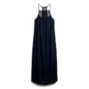 Maxi-Strandkleid mit Neckholder und Spitze