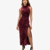 Maxikleid aus Samt Maxikleid aus Samt
