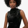 Maxikleid aus Samt Maxikleid aus Samt