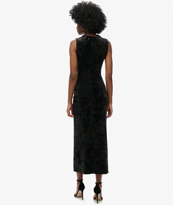 Maxikleid aus Samt Maxikleid aus Samt