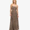 Maxikleid mit ausgeschnittenem Rücken Maxikleid mit ausgeschnittenem Rücken