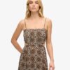 Maxikleid mit ausgeschnittenem Rücken Maxikleid mit ausgeschnittenem Rücken