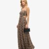 Maxikleid mit ausgeschnittenem Rücken Maxikleid mit ausgeschnittenem Rücken