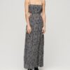 Maxikleid mit ausgeschnittenem Rücken