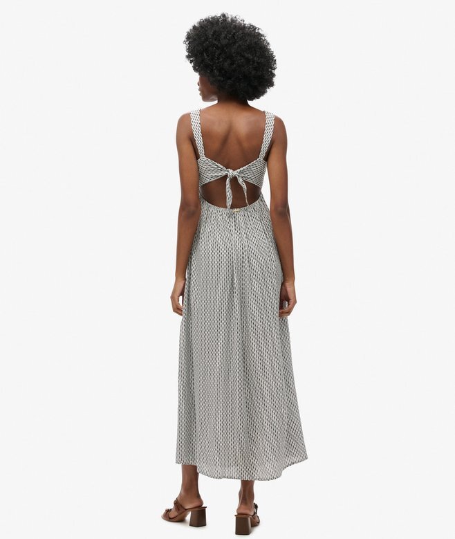 Maxikleid mit Bindeband Maxikleid mit Bindeband