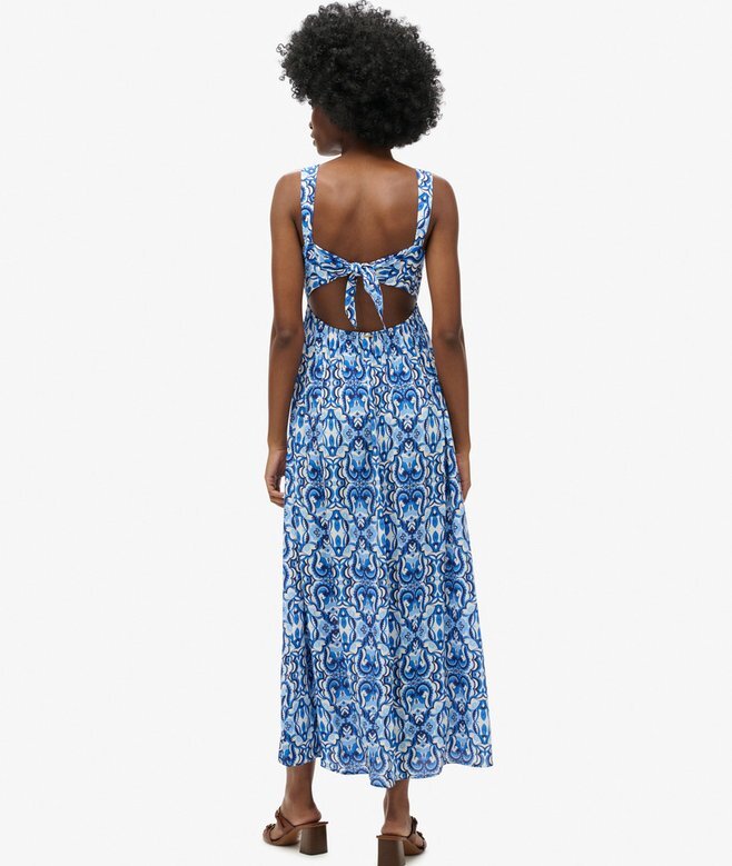 Maxikleid mit Bindeband Maxikleid mit Bindeband