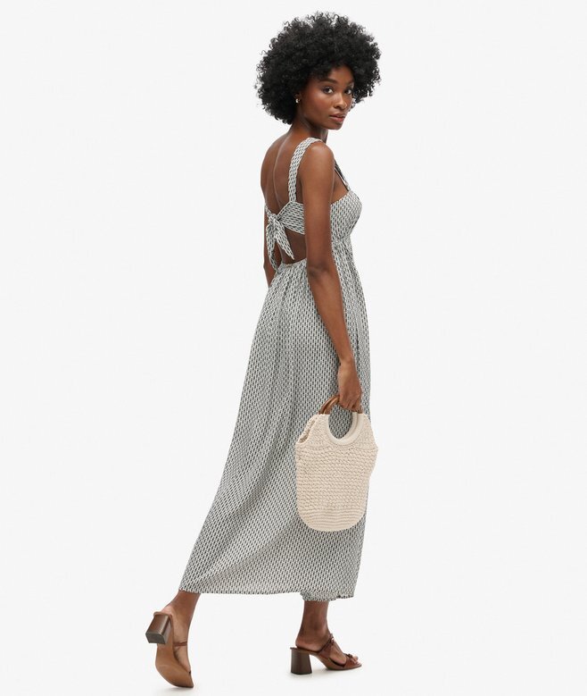 Maxikleid mit Bindeband Maxikleid mit Bindeband