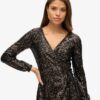 Maxikleid mit Pailletten