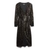 Maxikleid mit Pailletten