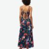Maxikleid mit Smok-Details Maxikleid mit Smok-Details