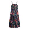 Maxikleid mit Smok-Details Maxikleid mit Smok-Details