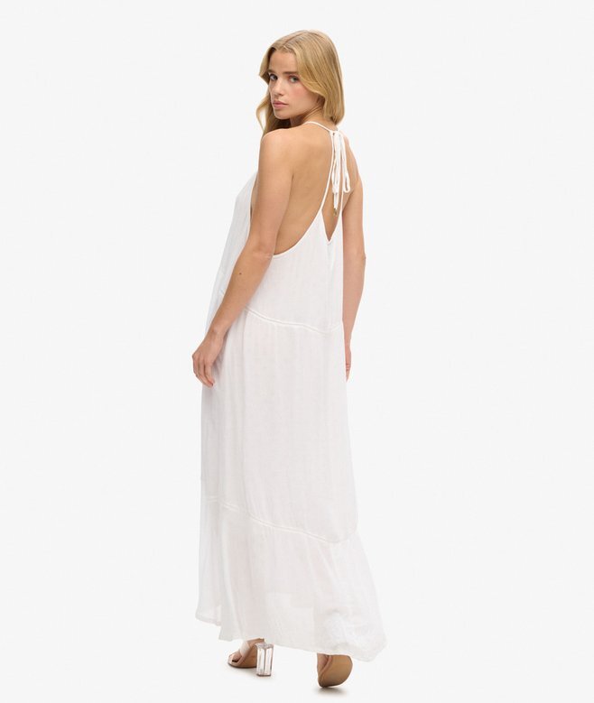 Maxikleid mit Spitzenbesatz Maxikleid mit Spitzenbesatz