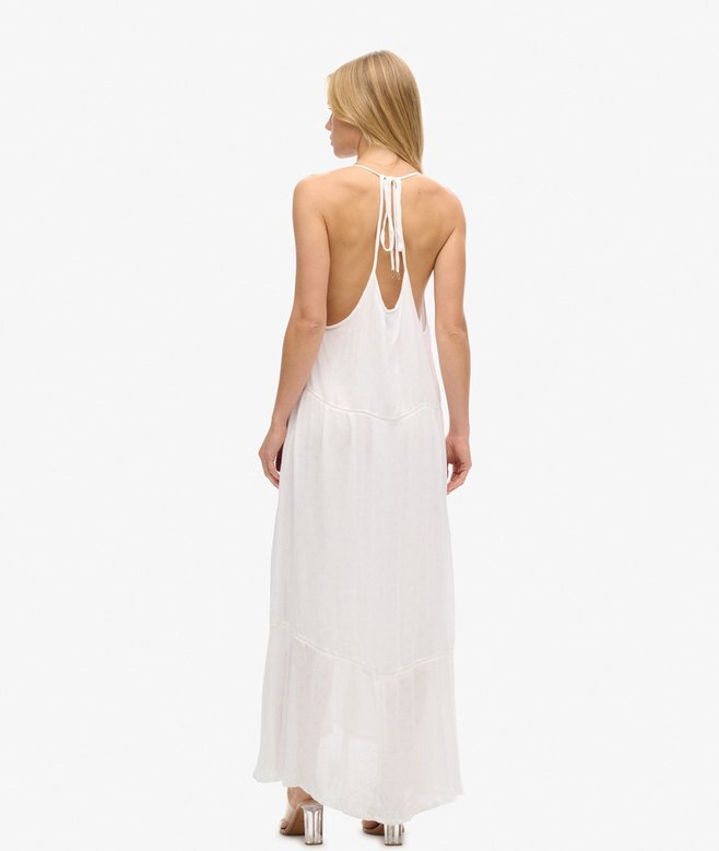 Maxikleid mit Spitzenbesatz Maxikleid mit Spitzenbesatz