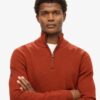 Merino-Pullover mit halbem Reißverschluss Merino-Pullover mit halbem Reißverschluss