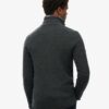 Merino-Pullover mit halbem Reißverschluss Merino-Pullover mit halbem Reißverschluss
