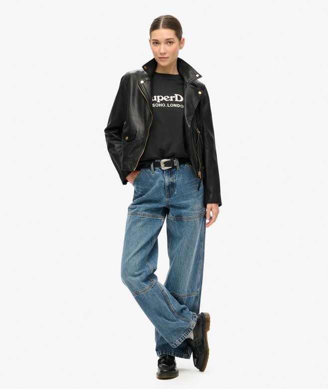 Metallic Venue Relaxed T-Shirt Metallic Venue Relaxed T-Shirt