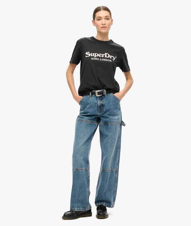 Metallic Venue Relaxed T-Shirt Metallic Venue Relaxed T-Shirt