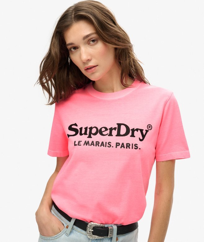 Metallic Venue Relaxed T-Shirt Metallic Venue Relaxed T-Shirt