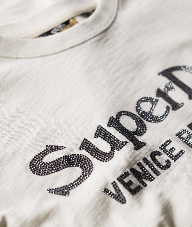 Metallic Venue Relaxed T-Shirt Metallic Venue Relaxed T-Shirt