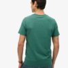 Metallic-Workwear-T-Shirt mit Grafikprint