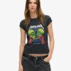 Metallica X Superdry T-Shirt mit Flügelärmeln Metallica X Superdry T-Shirt mit Flügelärmeln