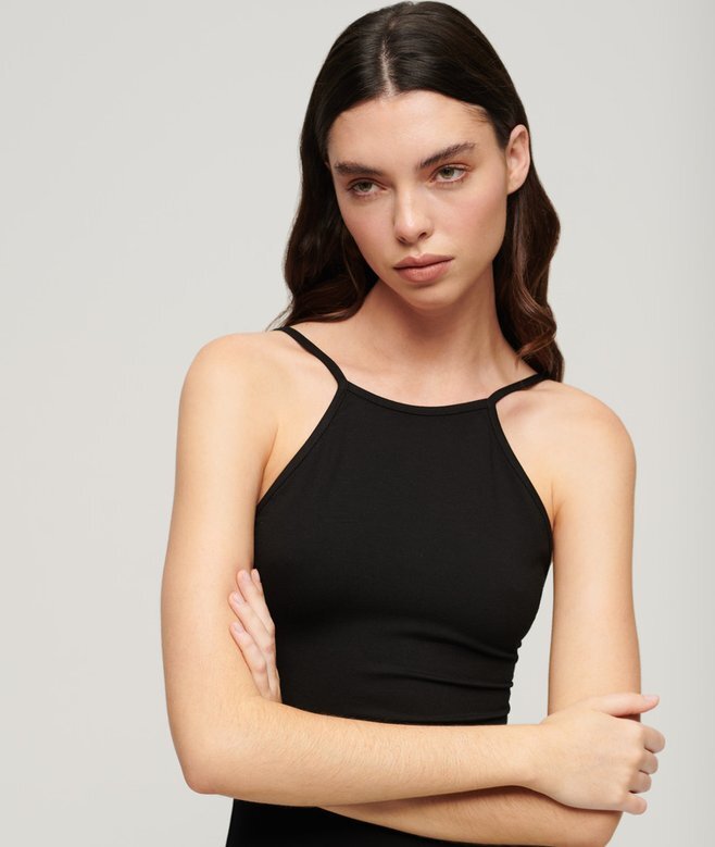 Midi-Kleid aus Jersey mit Spitzenrücken Midi-Kleid aus Jersey mit Spitzenrücken