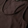 Midi-Kleid aus Jersey mit U-Ausschnitt Midi-Kleid aus Jersey mit U-Ausschnitt