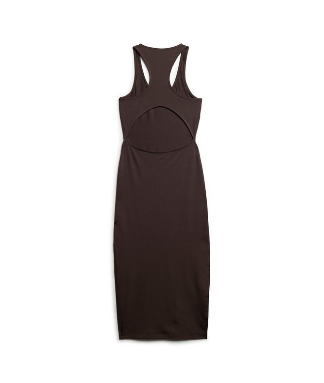 Midi-Kleid aus Jersey mit U-Ausschnitt Midi-Kleid aus Jersey mit U-Ausschnitt