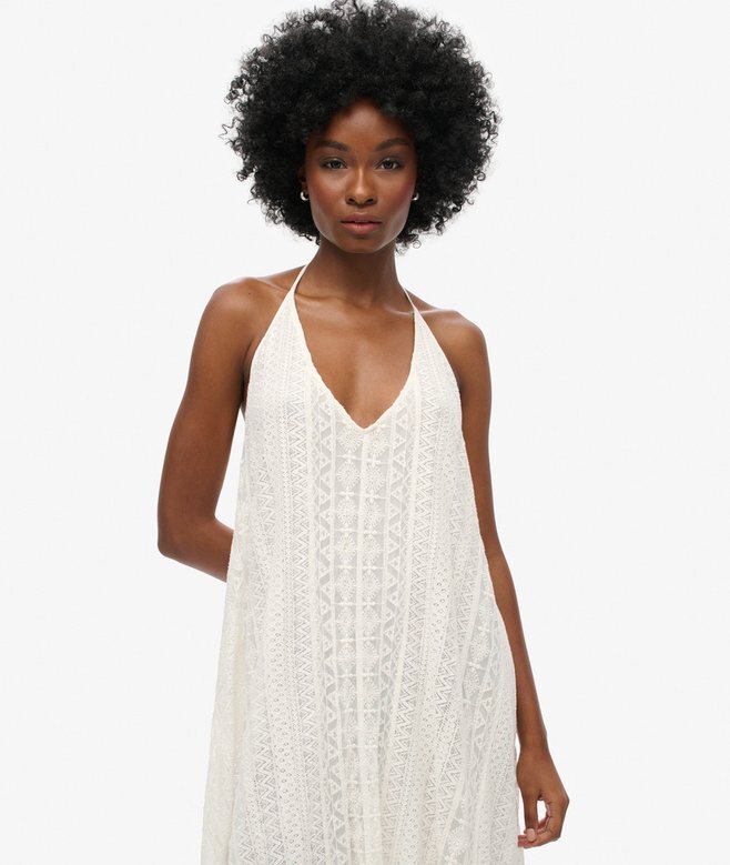 Midi-Kleid ganz aus Spitze Midi-Kleid ganz aus Spitze