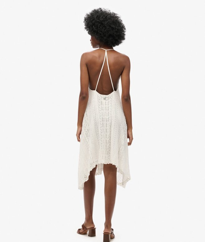Midi-Kleid ganz aus Spitze Midi-Kleid ganz aus Spitze