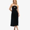 Midi-Kleid mit Cut-outs