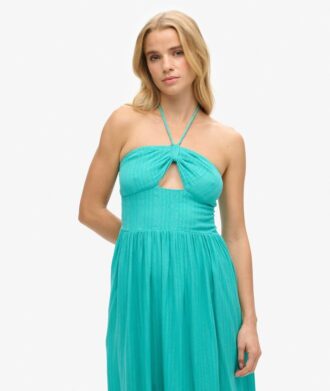 Midi-Kleid mit Cut-outs