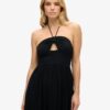 Midi-Kleid mit Cut-outs